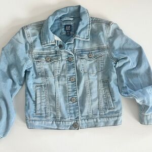Gap Kids Blue Denim Jacket Size Medium